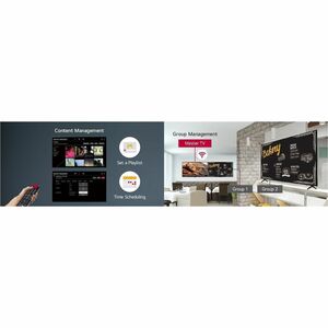 LG 43PK640S0SB Digital Signage Display - 43" LCD - High Dynamic Range (HDR) - 16 Hours/ 7 Days Operation - 3840 x 2160 - 1