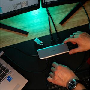 USB-C DSPPT ALT MODE DUAL 4K HDMI MULTI-PORT DOCK W/100W PASS