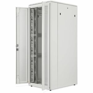 Digitus 42U Floor Standing Enclosed Cabinet Rack Cabinet for PDU, Server, Rack - Light Grey - Steel - 1200 kg Maximum Weig