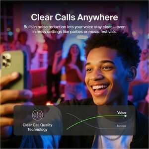 Belkin SoundForm Anywhere AUC014FQBK Earset - Stereo - True Wireless - Bluetooth - Earbud - Binaural - In-ear - Black