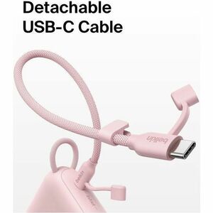 10K PD20W POWER BANK WITH DISPLAY PINK