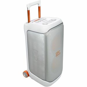 Sistema di altoparlanti JBL PartyBox Stage 320 Portatili Bluetooth - 240 W RMS - Bianco - Supporto da pavimento - 40 Hz a 
