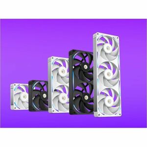 NZXT RF-U24PN-B1 Cooling Fan - PC, Radiator, Heatsink - 120 mm Maximum Fan Diameter - 2 x Fan(s) - 176.70m³/h Maximum Airf