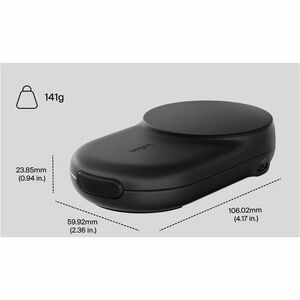 Belkin UltraCharge Induction Charger - For iPhone - Input connectors: USB - Foldable
