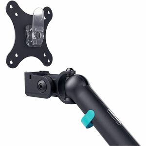 Digitus Desk Mount for Monitor, Flat Panel Display, Curved Screen Display - Black - Height Adjustable - 2 Display(s) Suppo