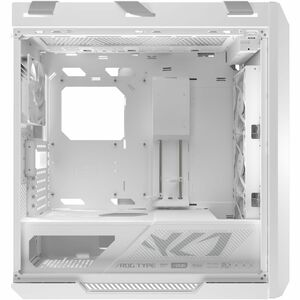 ROG Strix Helios II EATX mid-tower gaming case with dual tempered glass side panels, GPU support for up to 450mm in length