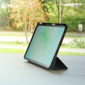 MOBILIS Edge Carrying Case (Folio) for 27.9 cm (11") Samsung Galaxy Tab A11+, Galaxy Tab A9+ Tablet - Black - Impact Resis