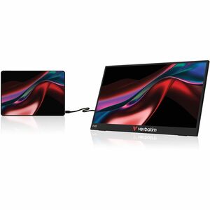 Verbatim Light 16" Class Full HD LCD Monitor - 16:9 - 15.6" Viewable - In-plane Switching (IPS) Technology - 1920 x 1080 -