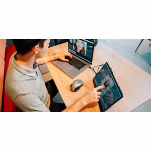 Verbatim LIGHT 16" Class LCD Touchscreen Monitor - 16:9 - 10 ms - 15.6" Viewable - Capacitive - 10 Point(s) Multi-touch Sc