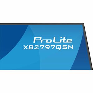 iiyama ProLite XB2797QSN-B1 27 Zoll Klasse WQHD LED-Monitor - 16:9 Format - Mattschwarz - 68,6 cm (27 Zoll) Viewable - IPS