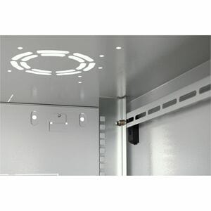 Digitus Dynamic-N 7U Wall Mountable Enclosed Cabinet Rack Cabinet for Networking, Server - Light Grey - Steel, Glass, Shee