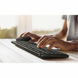 Asus CW100 Keyboard & Mouse - Nordic - USB Wireless RF 2.40 GHz Keyboard - USB Wireless RF Mouse - Optical - 1600 dpi - Sc