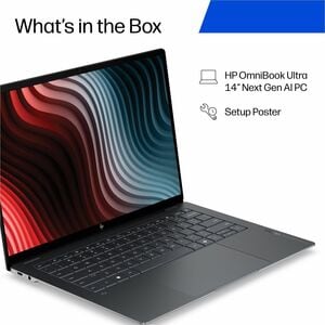 HP OmniBook Ultra Laptop Next Gen AI 14 Windows 11 Pro 14in Touch screen Intel Core Ultra 7 32GB RAM 1TB SSD 3K Eclipse gray