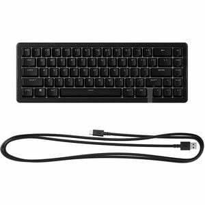 HyperX Origins 2 Pro 65 Gaming Keyboard - Cable Connectivity - USB Interface - RGB LED - Magnetic Keyswitch - Game Mode Ho