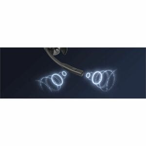 Shokz OpenMeet Wireless Open-ear, Over-the-head, On-ear, Over-the-ear Stereo Earset - Black - Binaural - Open - 2900 cm - 
