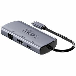Unitek uHUB D1113C 6 Port(s) USB Type C Docking Station for Tablet PC, Smartphone, Notebook, Mobile Device, Flash Drive - 