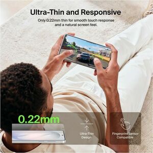 Belkin Titan SmartShield 9H Glass Screen Protector for Samsung Galaxy S26 - For AMOLED Smartphone - Scratch Resistant, Fin