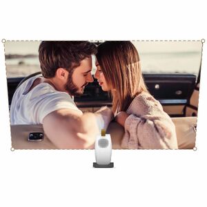 BenQ GV50P Deckenmontage, Tabletop, Wandmontierbar DLP-Projektor - 16:9 - Schwarz - Hoher Dynamikbereich (High Dynamic Ran