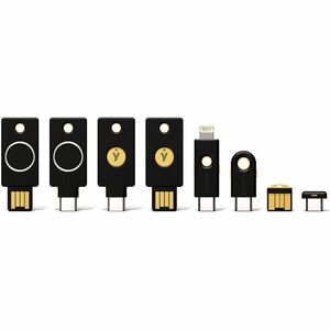 Yubico YubiKey 5 USB Token - OTP, OATH, TOTP, HOTP, Open PGP Encryption