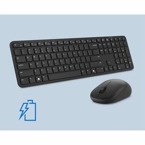 Dell Pro 5 KM526 Keyboard & Mouse - US International - 1 - USB Type A Plunger Wireless RF 2.40 GHz Keyboard - Keyboard/Key