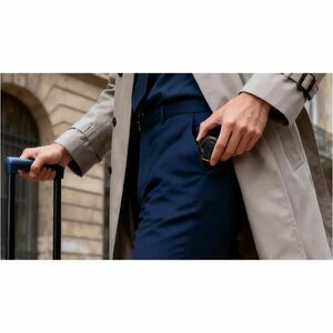 Kospet POCKET-T4 Power Bank - Black, Orange - For Smartwatch - 850 mAh - 500 mA - 5 V Output - 5 V Input - USB Type-C Conn