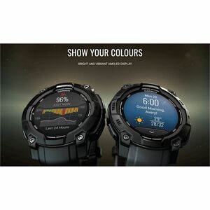 Garmin Instinct 3 Smart Watch - Metal Body Material - Polymer Case Material - 3.3 cm (1.3") - AMOLED Display - GPS - 768 H