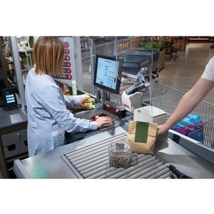 Datalogic Magellan Rugged Industrial, Self-checkout In-counter Barcode Scanner - Cable Connectivity - USB Cable Included -