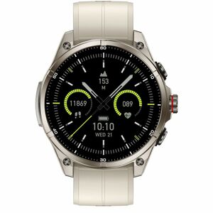 Carneo GTR eXpedition Smart Watch - 11 mm Case Thickness - 44 mm Case Width - Silver, Gray Sand, Titanium Silver Body Colo