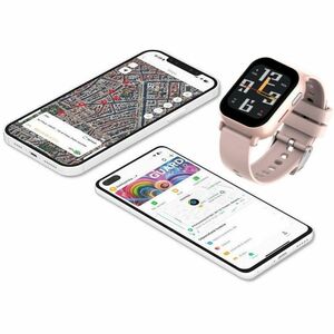 Carneo Smart Watch - 14 mm Case Thickness - Children - Pink Body Color - Wireless LAN - 4G - LTE - Pedometer, Gyro Sensor 