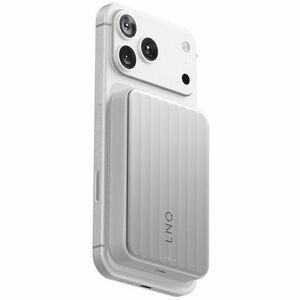 Xtorm LINQ Qi2 Wireless Power Bank - Grey - For iPhone, Mobile Device - 1 x Type-C 30W - Semi-solid-state - 10000 mAh - 25