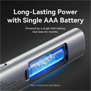 WIRELESS POWERPOINT PRESENTATIO N CLICKER WITH RED LASER POINTER