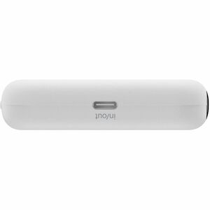 Belkin UltraCharge Pro Stromspeicher - Weiß - für Qi2-fähiges Gerät, MagSafe-fähiges Gerät, iPhone, Smartphone - 1 x Typ-C
