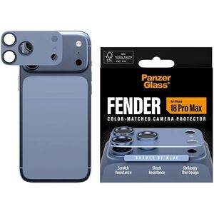 PanzerGlass Fender Camera Lens Protector - Shades of Blue - Glass, Aluminium