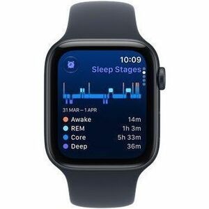 Watch SE 3 GPS 44mm Midnight Aluminium Case with Navy Blue Sport Band - M/L