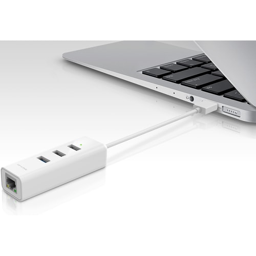 Carte Gigabit Ethernet pour Ordinateur, Portable - TP-Link UE330 - 10/100/1000Base-T - Portable - USB 3.0 Type A - 40 Gbit