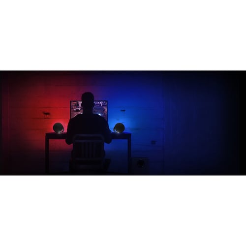 Logitech LIGHTSYNC G560 2.1 Bluetooth Speaker System - 120 W RMS - Black - 40 Hz to 18 kHz - DTS:X - USB
