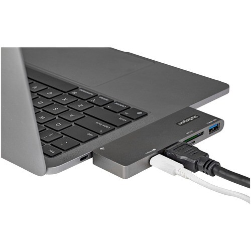 StarTech.com USB-C Multiport Adapter - USB-C auf 4K HDMI/PD/SD/USB - MacBook (DKT30CMHSDPD) - 1 Unterstützte Displays - 4K