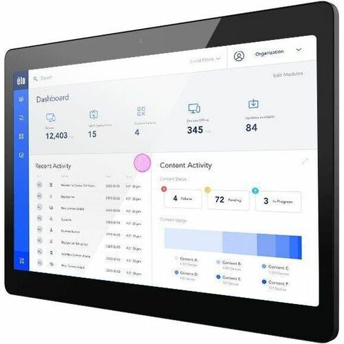 Elo E389883 POS Terminal - Snapdragon SDA660 - 4 GB - 64 GB - 25.4 cm (10") LCD Touchscreen - Wireless LAN Ethernet - USB 