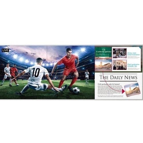 LG 55VSM5J-H 1397 mm LCD Digital Signage Display - Energy Star - 8 GB - 1920 x 1080 - Direct LED - 500 cd/m² - 1080p - USB