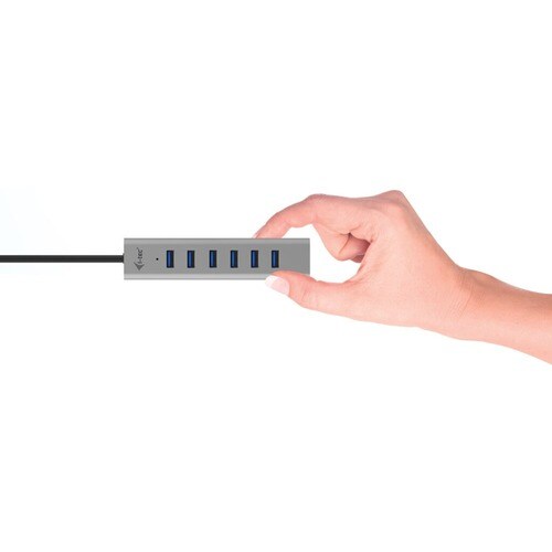 Hub USB i-tec - USB 3.2 (Gen 1) Tipo C - Portatili - 7 Total USB Port(s) - Windows, iPadOS, Linux, Mac, Android, ChromeOS