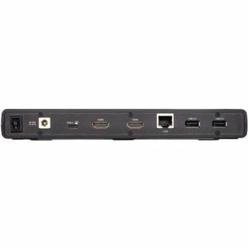 i-tec USB Type C Docking Station for Monitor, Smartphone, Tablet, Notebook - Black - 2 Displays Supported - QHD, Full HD -