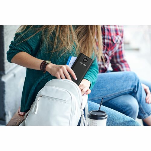 Vista 10 de POWER BANK ADATA P20000 QCD 20.000 mAh N