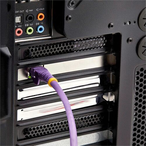 StarTech.com Gigabit Ethernet Card for Server, Workstation - 10/100/1000Base-T - Plug-in Card - Black - TAA Compliant - PC