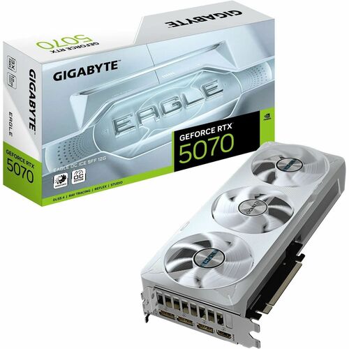 Gigabyte NVIDIA GeForce RTX 5070 Graphic Card - 12 GB GDDR7 - 7680 x 4320 - 192 bit Bus Width - PCI Express 5.0 - DisplayP
