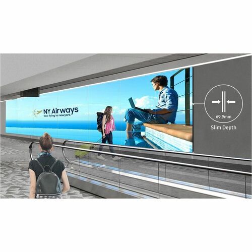 Vista 14 de Monitor Videowall 55" VH55C-R 0,88mm