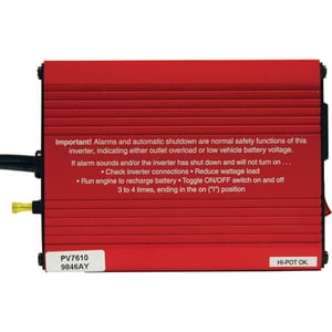 Tripp Lite PowerVerter 150-Watt Ultra-Compact Inverter - 12V DC - 120V AC - Continuous Power:150W