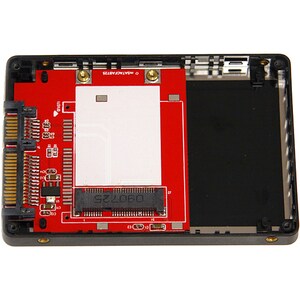 StarTech.com Box esterno adattatore da SATA a Mini SATA 2,5" SSD - 1 x SSD supportato - 1 x Alloggiamento totale - 1 x All