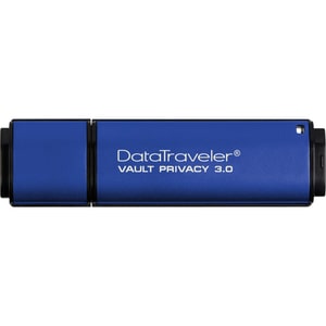 Kingston DataTraveler Vault Privacy 3.0 - 32 GB - USB 3.0 - 250 MB/s Read Speed - 40 MB/s Write Speed - 1 Each