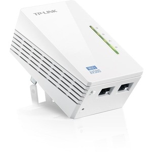 TP-Link TL-WPA4220 IEEE 802.11n 300 Mbit/s Wireless Range Extender - 300 m Maximum Outdoor Range - 2 x Network (RJ-45) - E