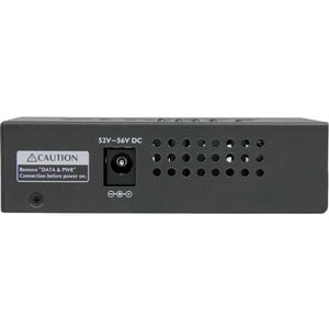 StarTech.com 4 Port Gigabit Midspan - PoE+ Injector - 802.3at and 802.3af - 52 V DC, 2.31 A Output - 4 Input Port(s) - 4 O